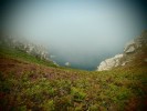 Pointe du Van dans la brume