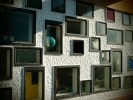 un mur de la maternelle - vu de l'extérieur