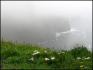 brouillard sur les falaises de Moher