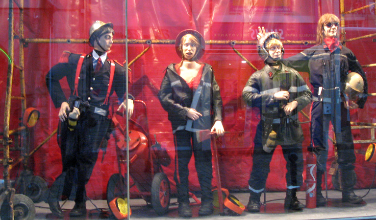 comic's pompier - 1er jour les pompiers - 1er jour