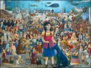 Au centre : la petite géante avec el Xolo - juste à gauche : Jules Verne